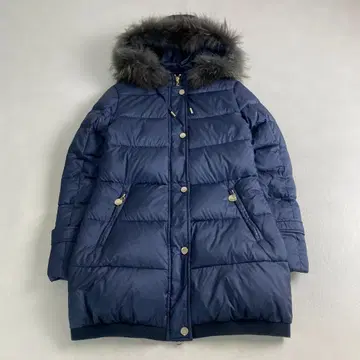 LA MODE ROZE 다운 코트 후드 탈부착 가능 2way 퍼