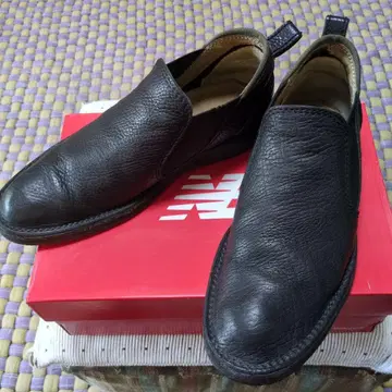REGAL 블랙 가죽 신발