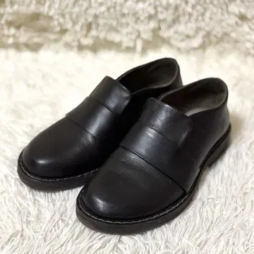 [ 새상품급 ] Diu 디우 로퍼 슬립온 가죽 블랙