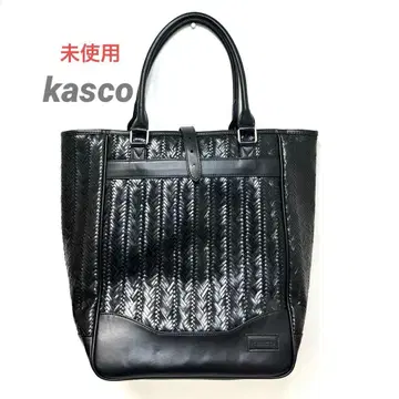 [ 미사용 ] 캐스코 kasco 골프 비즈니스 토트백 A4 대용량 블랙