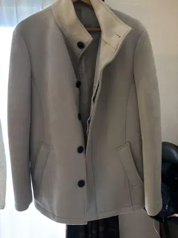 HIGH STREET 스웨이드 조 자켓