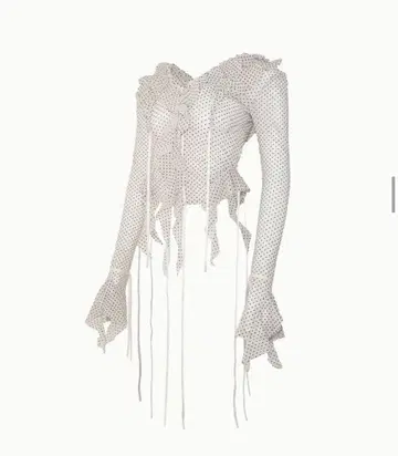 S dot flow frill tops THEREDTHREAD