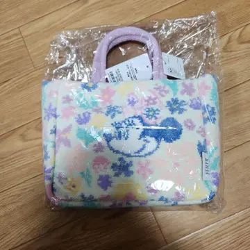 FEILER 꽃무늬 핸드백 핑크 계열