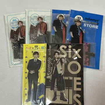 SixTONES 쿄모토 타이가 아크릴 스탠드 6개 세트