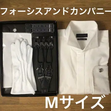 가격 인하! 포씨스앤컴퍼니 신랑 세트! 셔츠 M 사이즈 웨딩