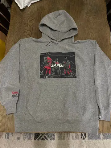 SAPEur 사풀 BIG 3 후드티 XL