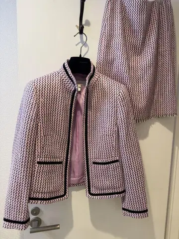 ESCADA 핑크 셋업 34 새상품급