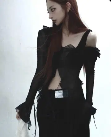 S dot flow frill tops THEREDTHREAD
