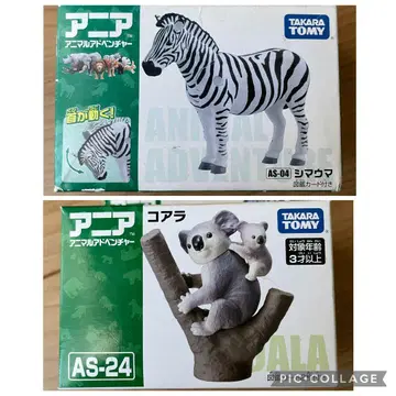 아니아 얼룩말 AS-04 와 코알라 (부모와 자식) AS-24