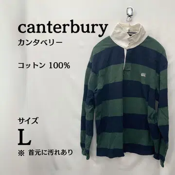 캔터베리 canterbury 스트라이프 피케 셔츠 L 사이즈