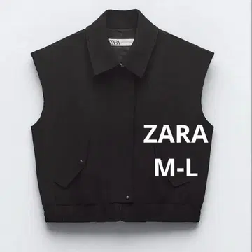ZARA 자라 셔츠넥 포켓 베스트
