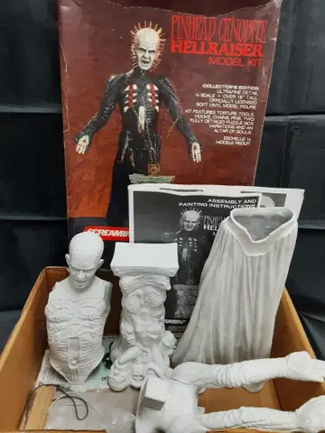 스크리밍 HELLRAISER 헬레이저 핑 헤드 타워 레진 키트