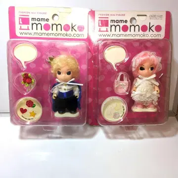 미사용 새상품 mame momoko 미니 피규어
