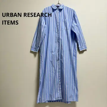 URBAN RESEARCH items 스트라이프 롱 원피스