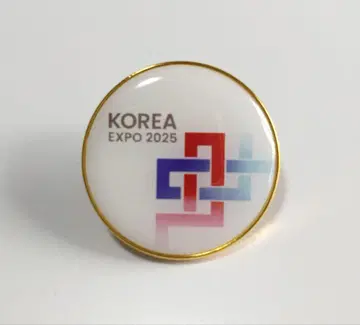 한국 KOREA EXPO 2025 핀 배지 오사카 간사이 박람회
