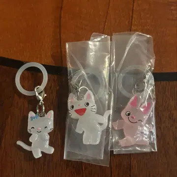 논탄 메지루시 액세서리 타탄 토끼 가챠가챠