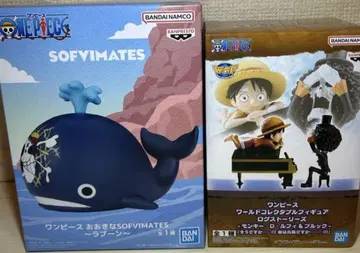원피스 ONE PIECE 루피 & 브룩 & 라분 피규어