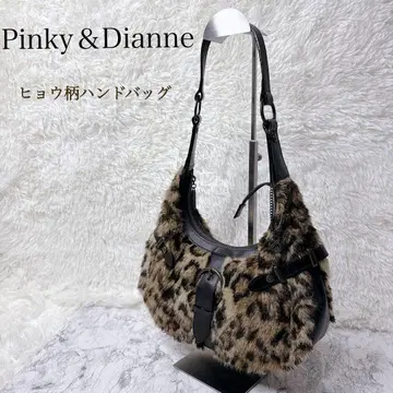 Pinky & Dianne 레오파드 무늬 핸드백