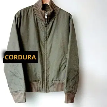 무인양품 CORDURA 올리브 그린 밀리터리 점퍼 집업 M