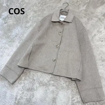 새상품급 코스 박스핏 더블 페이스 울 자켓