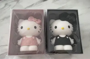 로리즈팜 헬로키티 퀼팅 피규어 핑크 블랙