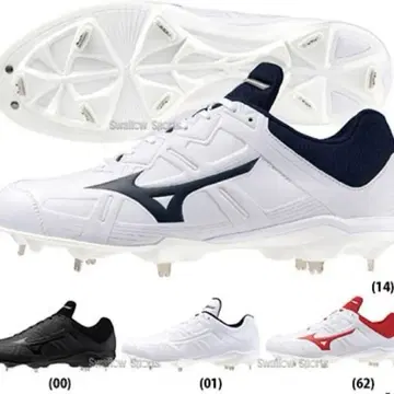 Mizuno 스파이크 화이트/네이비