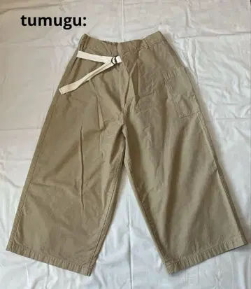 tumugu: 와이드 팬츠 size F