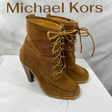 Michael Kors 마이클코어스 브라운 레이스업 부티