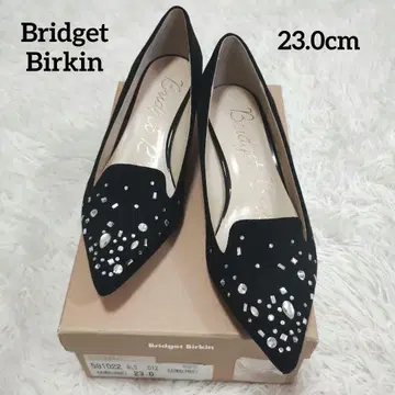 [ 새상품 ] BridgetBirkin 펌프스 블랙 23.0cm 스톤