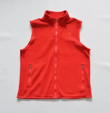 THE NORTH FACE 폴라테크 플리스 베스트 빨간색