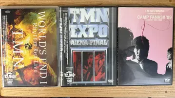TM NETWORK TMN 라이브 DVD 3매 세트