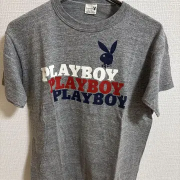 PLAYBOY 그레이 T셔츠 L 사이즈