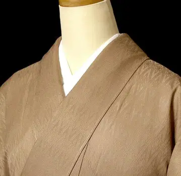 6409 여름 기모노 몬샤 극상 이로무지 향색 하나 문 약간 슬림 미사용