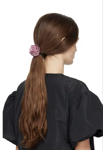SANDY LIANG 핑크 Rosette 머리끈