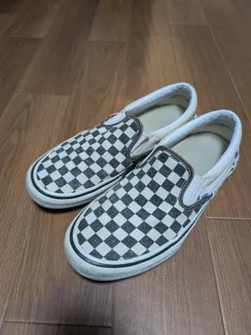 VansPRO popcash 체커 슬립온 27 cm