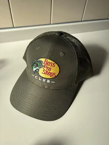 [ Bass Pro Shops ] Club 멤버 한정판 로고 캡 카키
