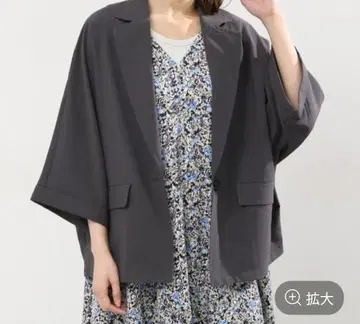 스튜디오 클립 하프 슬리브 루즈 자켓