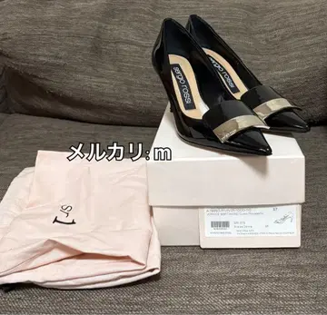 Sergio Rossi 블랙 펌프스 37 SR1