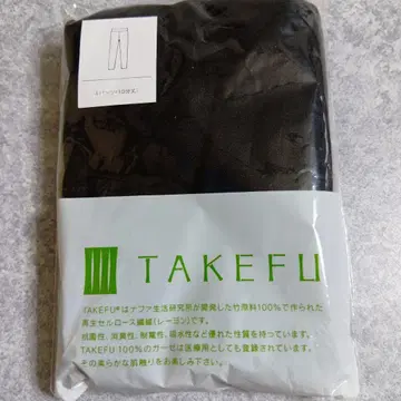 takefu 스패츠 10분 길이 블랙 M 사이즈 죽피