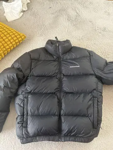 thisisneverthat 블랙 다운 자켓 xs