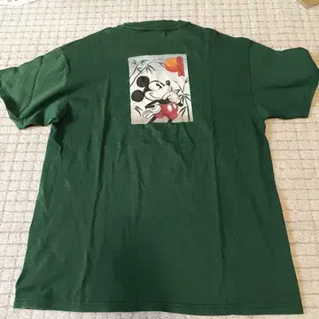 90s USA제 vintage Disney 미키마우스 일본화풍 티셔츠