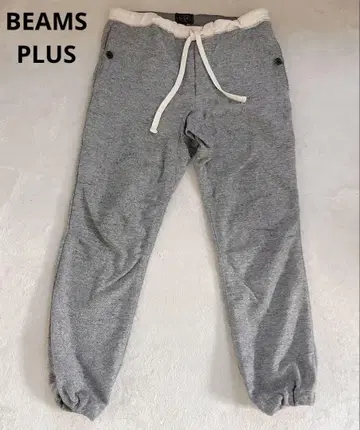 BEAMS PLUS 빔즈 코튼 트윌 슬림 헬스장 팬츠 M