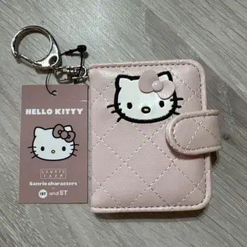 HELLO KITTY 퀼팅 프로필북 키링