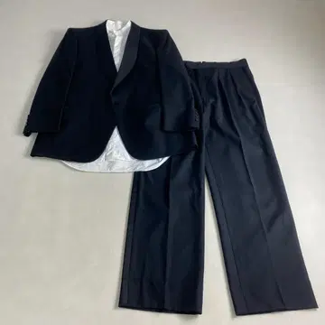 피에르 가르뎅 수트 셋업 턱시도 수트 3세트 블랙