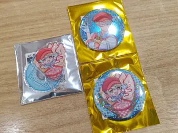 니지산지 히바치 마나 마리오 크레이프 아크릴 스탠드 캔뱃지