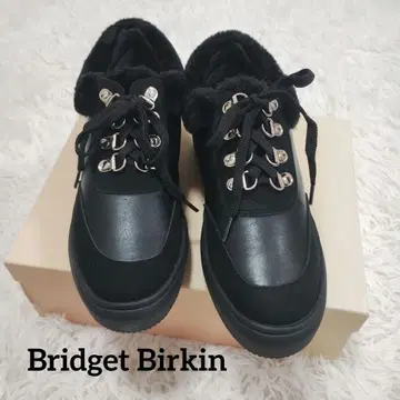 [ 새상품 ] BridgetBirkin 블랙 퍼 23~23.5 sizeM