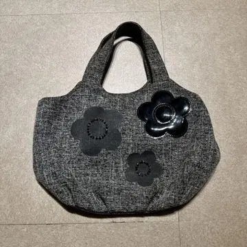 MARY QUANT 토트백 핸드백 그레이