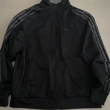 adidas 후드티 반짝이는 블랙 한국