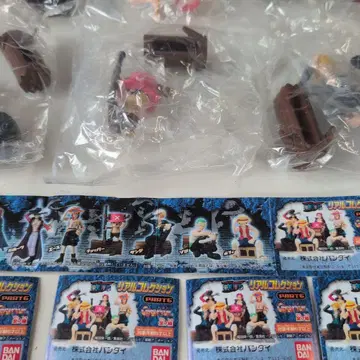 원피스 리얼 컬렉션 PART 6 가샤폰 2003년 출시 세트