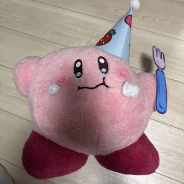 커비 파티 햇 봉제 인형